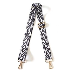 Bag Strap - Black & White Patterns